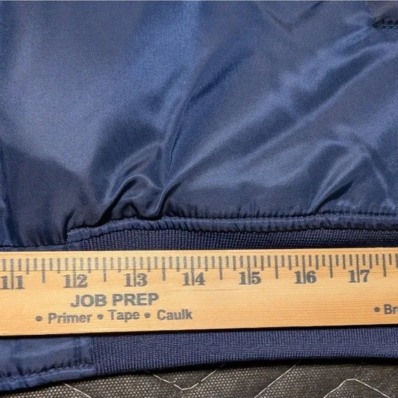 Asstseries Militare NASA Bomber Flight Jacket Navy Blue XXL Space Patch MA-1 - Picture 14 of 16